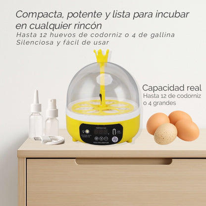 Tu primera incubadora para ver nacer una vida